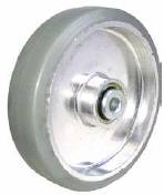 Rubber on Alumnium Wheel