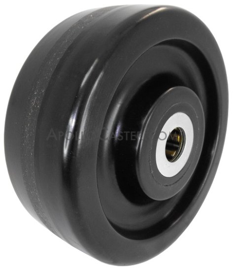 (image for) Wheel; 12" x 4"; Phenolic; Roller Brng; 1-1/2" Bore; 4" Hub Length; 6500#; Up to 250 degrees (Item #89094)