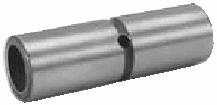 Spanner Bushing; 1-1/4" OD x 3-9/16" long; Steel; 1" Bore; Cross Drilled Hole; Used with some 3" or 3.25" wide wheels. (Item #89180)