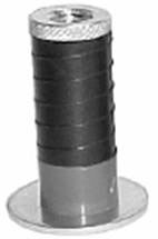 Expandable Adapter; Round; for 1" - 1-1/16" I.D. tubing; (install on 1/2" max diam x 2-3/16" min length threaded stem) (Item #88463)