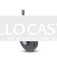 Caster; Swivel; 2x7/8; Polyolefin; Grip Ring (7/16x1-29/32); Zinc; Plain bore; 75# (Item #67003)