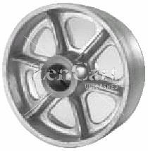 (image for) Wheel; 6" x 2-1/2"; Cast Iron; Roller Brng; 1-1/4" Bore; 2-3/4" Hub Length; 1800# (Item #88944)