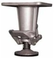 Floor Lock; For 10" Casters; Extended: 11-5/8"; Plate (4-1/2"x6-1/4"; holes: 2-7/16"x4-15/16" to 3-3/8"x5-1/4"; 1/2" bolt). (Item #89165)