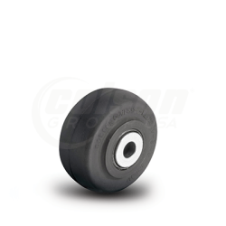Wheel; 2" x 7/8"; 75D Rubber (Hard); Ball Brng; 5/16" Bore; 1-1/8" Hub Length; 100#; 3 Year Warranty (Item #87506)