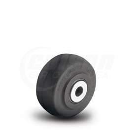 (image for) Wheel; 2" x 7/8"; 70A Rubber (Soft; non-marking); Ball Brng; 5/16" Bore; 1-1/8" Hub Length; 75#; 3-year Warranty (Item #87587)