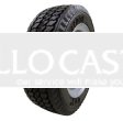 Caster; Swivel; 6" x 2"; Foam-Filled Flat Free Tire (Black); Grip Ring (7/16" x 1-3/8"); Zinc; Ball Brng; 250#; Sawtooth Tread; Wheel Brake (Item #63428)