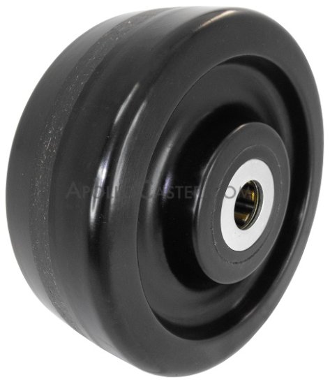 Wheel; 8\" x 3\"; Phenolic; Roller Brng; 2500#; 3/4\" Bore; 3-1/4\" - 3-1/2\" Hub Length (Item #89814)