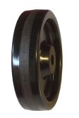 Wheel; 3" x 1-1/4"; Phenolic; Plain bore; 1/2" Bore; 1-3/8" Hub Length; 300# (Item #88092)