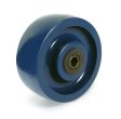 Wheel; 6" x 2"; Polyurethane; Delrin Bushing; 1/2" Bore; 2-3/16" Hub Length; 1200# (Item #89973)