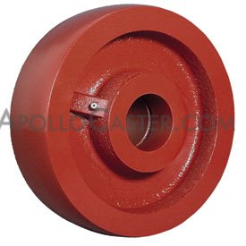 (image for) Wheel; 8 x 2-1/2; Steel; Plain bore; 4000#; 1-15/16 Bore; 2-3/4 Hub Length (Item #89463) - Click Image to Close