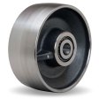 Wheel; 4" x 2"; Cast Iron; Ball Brng; 1/2" Bore; 2-3/16" Hub Length; 700# (Item #87326)
