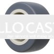 Wheel; 2" x 13/16"; Thermoplastized Rubber; Plain bore; 80#; 5/16" Bore; 15/16" Hub Length; Dur 90A (Item #89863)