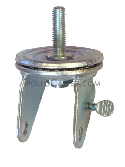 Yoke; Swivel; 3\" x 1-3/4\"; Threaded Stem (1/2\"-13TPI x 1-3/4\"); Zinc; 1/2\" Bore; 2-1/16\" Hub Length; 1000# (Item #88627)