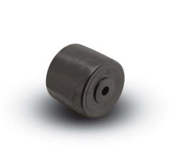 Wheel; 3" x 1-3/4"; Glass/ Nylon; Plain bore; 1/2" Bore; 1-15/16" Hub Length; 1200# (Item #88671)