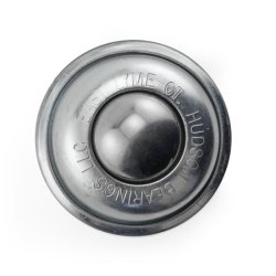 (image for) Ball Transfer; 1-1/2 in stainless steel ball; Threaded Stem (3/8-16TPI x 1); Carbon Steel housing; 250#; 2-5/16 load height (Item #89360)