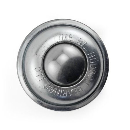 (image for) Ball Transfer; 1-1/2 in stainless steel ball; Threaded Stem (3/8-16TPI x 1); Carbon Steel housing; 250#; 2-5/16 load height (Item #89360)