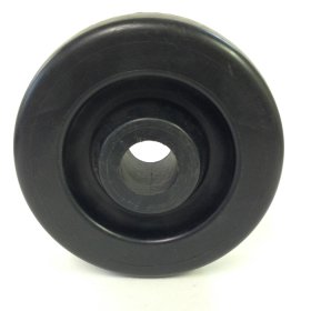 (image for) Wheel; 4" x 2"; HD Polyolefin; Plain bore; 700#; 1-3/16" Bore; 2-3/16" Hub Length (Item #89538)