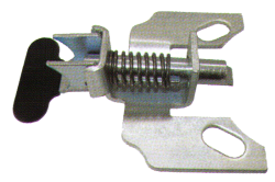 Position Lock Brake; Steel; Foot activated; Bolt-on style; Works with most 4"x4-1/2" notched caster plates. Not for Pneumatic or Flat-free wheels. (Item #88865)