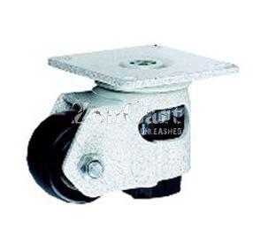 (image for) Stabilizer Caster; Swivel; 1-3/4" x 1-1/16"; Nylon; Plate (2-7/8"x2-7/8"); Ivory; 220# (Wheel) 550#; Stabilizer (open sides) pad extends 1/2" (Item #66822)