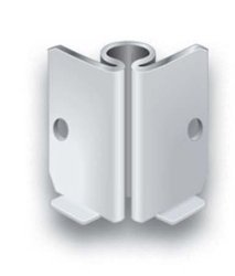 Socket; 90 degree; inside corner bracket; fits 7/16" Grip Ring connectors up to 1-7/16" inches long; 11/32" holes; Extends 1-5/16" from corner; 1-9/16" tall (Item #89202)