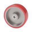 Wheel; 4" x 2"; PolyU on Cast Iron; Plain bore; 1-3/16" Bore; 2-3/16" Hub Length; 750#; Keyway (1/4 x 1/4); two set screws (Item #87709)