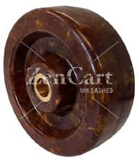(image for) Wheel; 8" x 3"; Glass/ Epoxy - Hi-temp (Wet/ Dry); Roller Brng; 1" Bore; 3-1/4" Hub Length; 1900# (Item #87845)