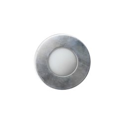 (image for) Ball Transfer; 5/8" Nylon ball; Round Machined base with Threaded Stud; 1/4"-20TPI x3/4"; Carbon steel housing; 15/16" O.D.; 125#; 3/8" load height (Item #88562)