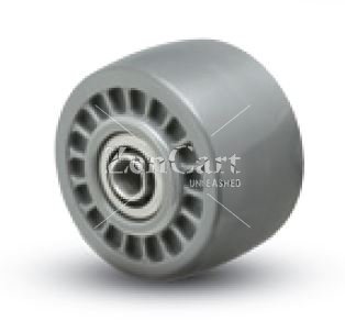 (image for) Wheel; 3" x 1-13/16"; Urethane (One Piece Solid); Roller Brng; 7/16" Bore; 2-1/16" Hub Length; 1000# (Item #87939)