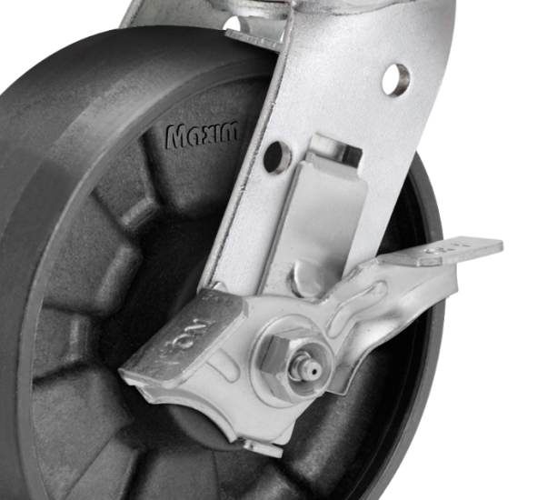 (image for) Brake Kit; 6\" x 2\"; Stainless; Top lock brake (Brand specific - must know caster/ yoke brand) (Item #87767)