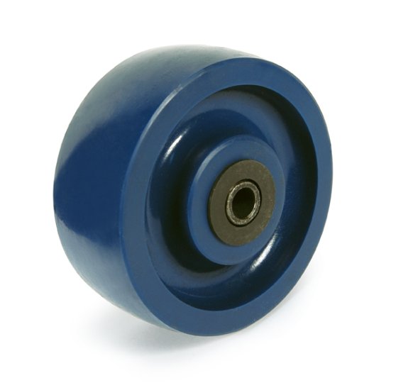 (image for) Wheel; 6\" x 2\"; Solid Polyurethane; Roller Brng; 1/2\" Bore; 2-7/16\" Hub Length; 1200# (Item #88035)