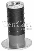 (image for) Expandable Adapter; Round; for 1-1/2" to 1-9/16" I.D. tubing; (installs on 1/2" max diam x 2-3/16" min length threaded stem) (Item #88341)