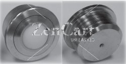 (image for) Ball Transfer; 1-3/16"; Nylon Ball; Machined steel Drop-in Base (1-3/4" x 15/16"); Carbon Steel; 770#; 9/16" Load Height; Weep Hole(s) (Item #88174)