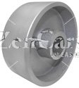 (image for) Wheel; 3-1/4" x 2"; Cast Iron; Plain bore; 1-3/16" Bore; 2-3/16" Hub Length; 700# (Item #87396)