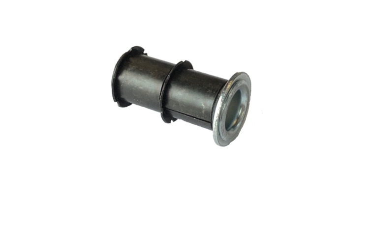 Caster Socket (round); Grip Ring; 3/4\" O.D; fits in 7/8\" 16 Ga tubing; Metal; Spring Retention. Fits 7/16\" GR stems up to 1-1/2 long. (Item #87952)