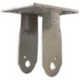 Yoke; Rigid; 4" x 2"; Plate (4-1/2"x6-1/4"; holes: 2-7/16"x4-15/16" slotted to 3-3/8"x5-1/4"; 1/2" bolt); Zinc; 1/2" Bore; 2-7/16" Hub Length; 1000# (Item #87712)