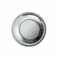 (image for) Ball Transfer; 1" Nylon ball; Threaded Stud; 5/16"-18TPI x 11/16"; Zinc-plated cup and stud; 75# (Item #89345)