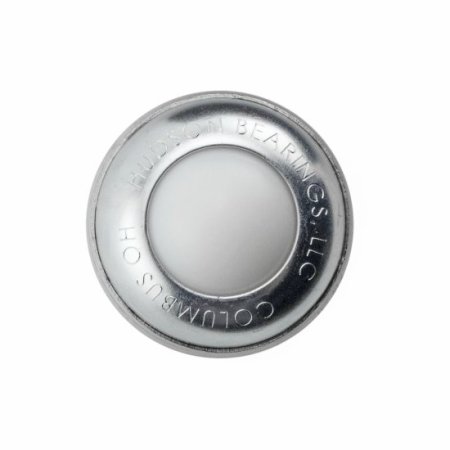 (image for) Ball Transfer; 1" Nylon ball; Threaded Stud; 5/16"-18TPI x 11/16"; Zinc-plated cup and stud; 75# (Item #89345)