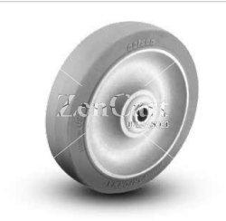 (image for) Wheel; 2-1/2" x 1-1/4"; Thermoplastized Rubber (Gray); Ball Brng; 3/8" Bore; 1-1/2" Hub Length; 140# (Item #87686)