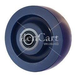 (image for) Wheel; 8" x 2"; Polyurethane (Solid); Sealed Prec Ball Brng; 1/2" Bore; 2-7/16" Hub Length; 1500# (Item #87537)