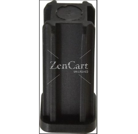 (image for) Caster Socket (square); Grip Ring: 0.625" O.D.; Plastic; for 16 ga 3/4" Tubing; fits 7/16" connectors up to 2" long. (Item #89596)
