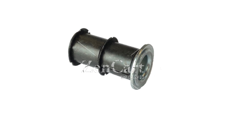 (image for) Caster Socket (round); Grip Ring; 3/4" O.D; fits in 7/8" 16 Ga tubing; Metal; Spring Retention. Fits 7/16" GR stems up to 1-1/2 long. (Item #87952)