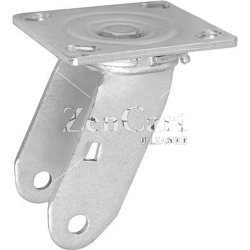 (image for) Yoke; Swivel; 6" x 3"; Plate (5-1/4"x7-1/4"; holes: 3-3/8"x5-1/4" slots to 4-1/8"x6-1/8"; 1/2" bolt); 3/4" Bore; 3-5/8" Hub Length; 3500# (Item #87312)