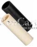 (image for) Spanner Bushing; 3/4 OD x 1/2 ID; 2-7/16 Long; Delrin Spanner; Cross Drilled Hole; For 2 inch wide wheels. (Item #89584)
