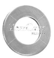 (image for) Retainer Washer (Flat); 1-15/16" x 1-1/4"; Steel (Item #87980)