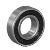 (image for) Precision Ball Bearing with flange; 1-3/8" O.D; 5/8" I.D; about 3/8" deep (without flange); about 1/2" thick with flange. (Item #89491)