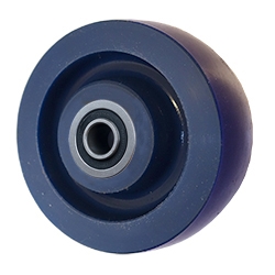 (image for) Wheel; 8" x 2"; Polyurethane (Solid); Sealed Prec Ball Brng; 1/2" Bore; 2-7/16" Hub Length; 1500# (Item #87537)