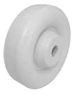 (image for) Wheel; 4" x 1-1/4"; Nylon; Steel Spanner; 3/8" Bore; 1-9/16" Hub Length; 350# (Item #88013)