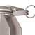 (image for) Caster; Swivel; 8" x 2"; Crowned PolyU on Cast; Plate (4"x4-1/2"; holes: 2-5/8"x3-5/8" slots to 3"x3"; 3/8" bolt); Zinc; Roller Brng; 1250#; Position Lock (Item #63804)