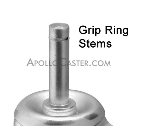 (image for) Socket (Round); Grip Ring: 0.865" O.D. x .7/16 I.D.; Delrin; 1" Round or Square Tubing; 16ga; fits 7/16" connectors up to 2" long (Open end) (Item #89555)