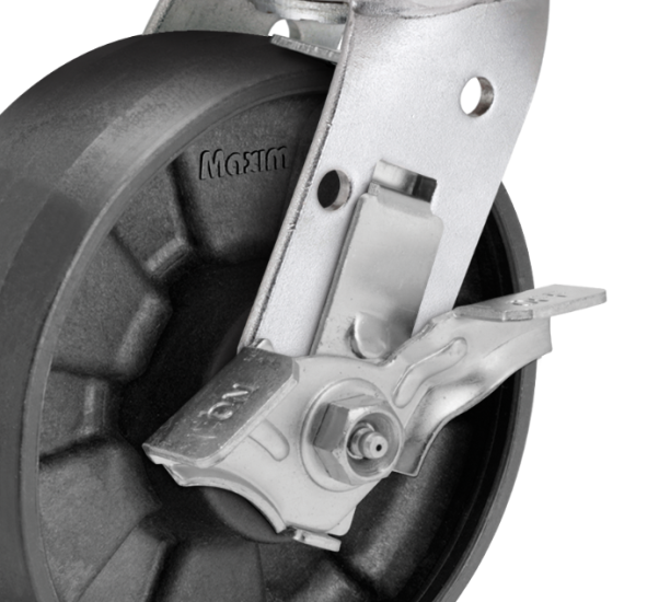 (image for) Brake Kit; 4" x 2"; Stainless; Top lock brake (Brand specific - must know caster/ yoke brand) (Item #87769)